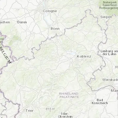 Map showing location of Kottenheim (50.350000, 7.250000)