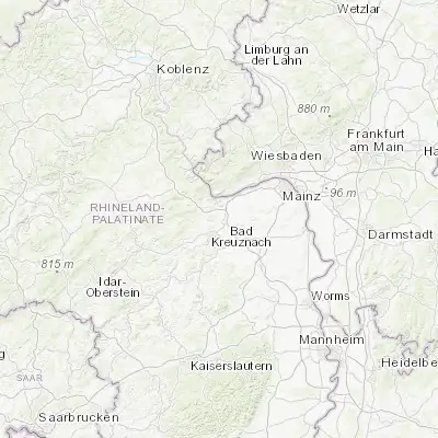 Map showing location of Langenlonsheim (49.900000, 7.900000)