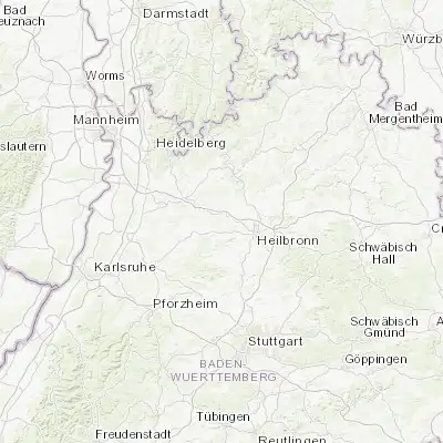 Map showing location of Massenbachhausen (49.177780, 9.043330)