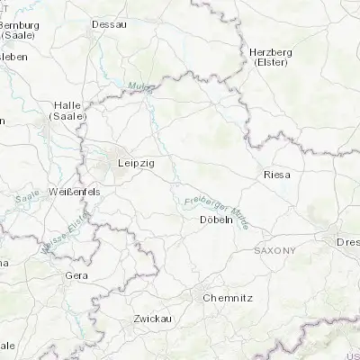 Map showing location of Nerchau (51.270940, 12.789120)