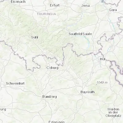 Map showing location of Neuhaus-Schierschnitz (50.312370, 11.240190)