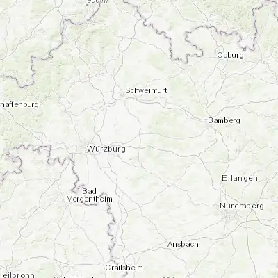 Map showing location of Prichsenstadt (49.819330, 10.347730)