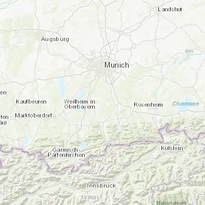 Map showing location of Reichertshausen (47.898820, 11.558430)