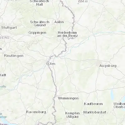 Map showing location of Rieden an der Kötz (48.384990, 10.257110)