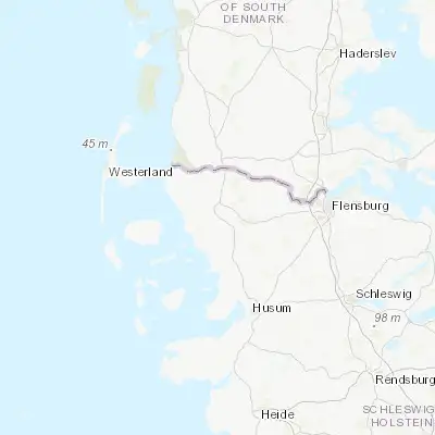 Map showing location of Risum-Lindholm (54.758020, 8.869060)