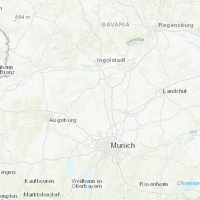 Map showing location of Scheyern (48.500000, 11.466670)