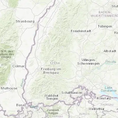 Map showing location of Schonach im Schwarzwald (48.142290, 8.202890)