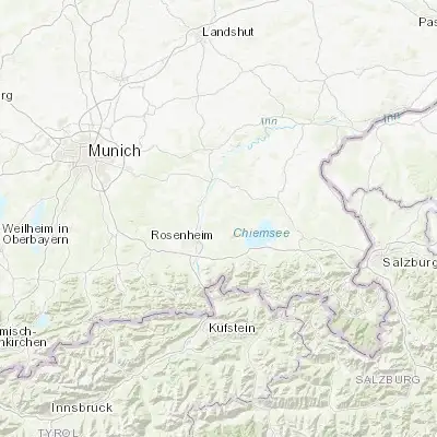 Map showing location of Söchtenau (47.931180, 12.229590)