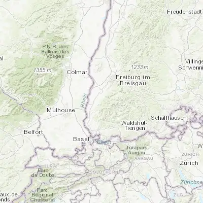 Map showing location of Sulzburg (47.841160, 7.707770)