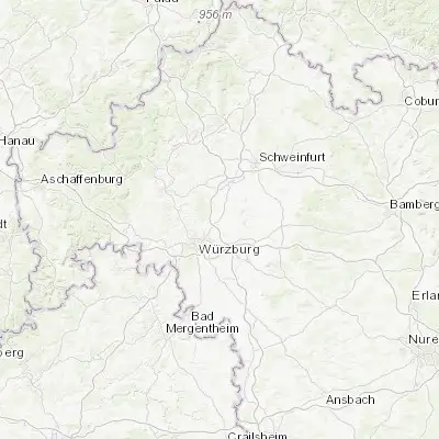 Map showing location of Unterpleichfeld (49.868860, 10.043990)