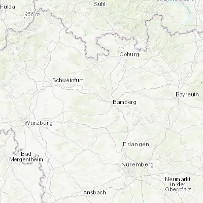 Map showing location of Viereth-Trunstadt (49.922220, 10.777160)