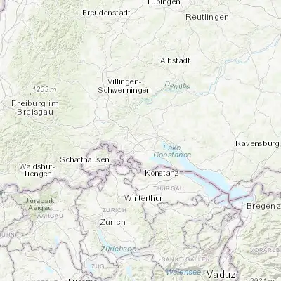 Map showing location of Volkertshausen (47.816670, 8.866670)