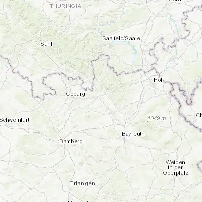 Map showing location of Weißenbrunn (50.200000, 11.350000)