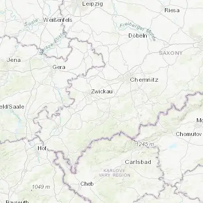 Map showing location of Wildenfels (50.667840, 12.608860)