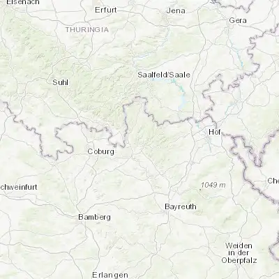 Map showing location of Wilhelmsthal (50.311130, 11.372780)