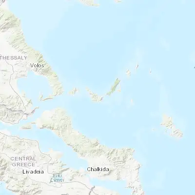 Map showing location of Skópelos (39.121440, 23.726860)