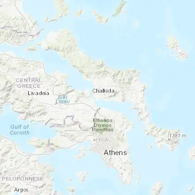 Map showing location of Vasilikón (38.425860, 23.671890)