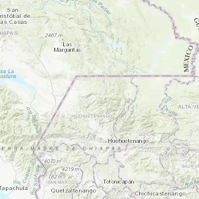 Map showing location of San Mateo Ixtatán (15.831940, -91.478060)