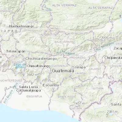 Map showing location of San Pedro Ayampuc (14.779430, -90.453180)