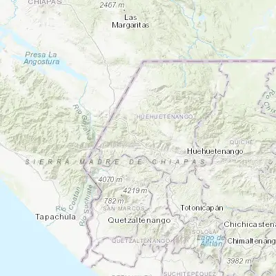 Map showing location of San Pedro Necta (15.491420, -91.765510)