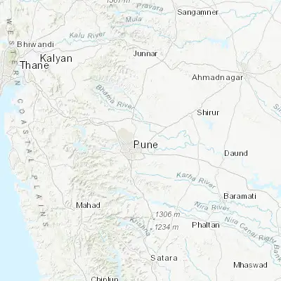 Map showing location of Lohogaon (18.599210, 73.927010)