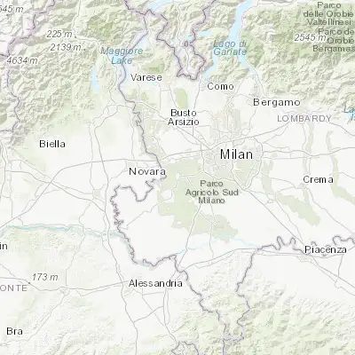 Map showing location of Abbiategrasso (45.398210, 8.916780)