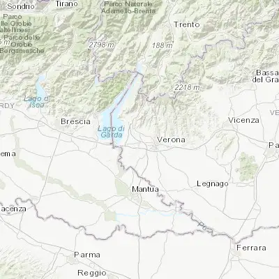 Map showing location of Bussolengo (45.469030, 10.853710)