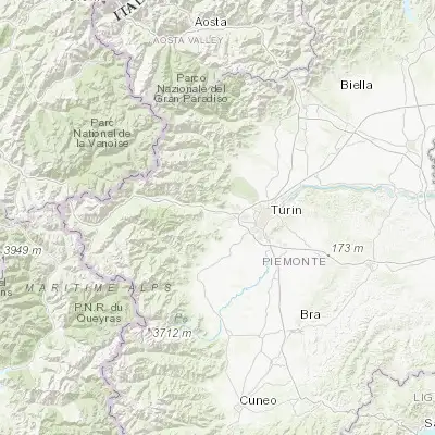 Map showing location of Buttigliera Alta (45.068360, 7.432540)