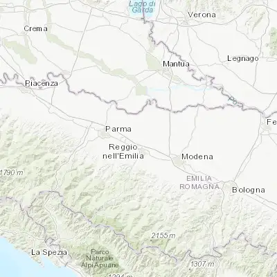 Map showing location of Cadelbosco di Sopra (44.765730, 10.598980)