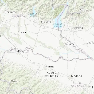 Map showing location of Canneto sull'Oglio (45.151630, 10.382820)