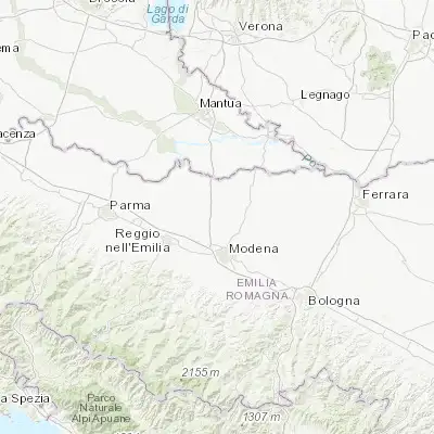 Map showing location of Carpi Centro (44.782370, 10.877700)