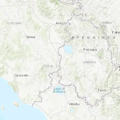 Map showing location of Chiusi Scalo (42.996130, 11.954120)