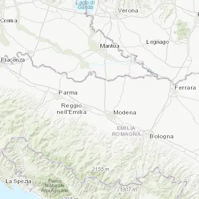 Map showing location of Correggio (44.767370, 10.783450)