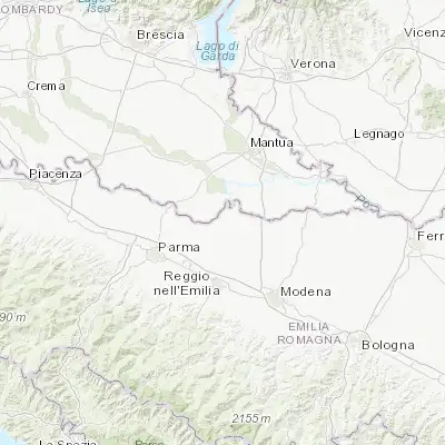 Map showing location of Guastalla (44.911720, 10.661860)