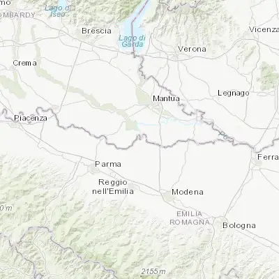 Map showing location of Luzzara (44.959250, 10.689530)