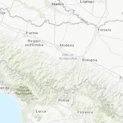 Map showing location of Marano sul Panaro (44.459240, 10.968790)