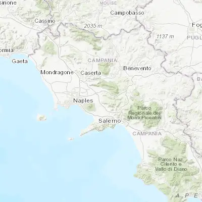 Map showing location of Palma Campania (40.866080, 14.551700)