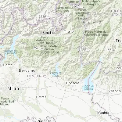 Map showing location of Pian Camuno (45.841860, 10.141810)