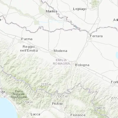 Map showing location of San Cesario sul Panaro (44.563520, 11.035080)