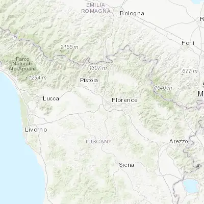 Map showing location of San Donnino (43.795470, 11.146540)