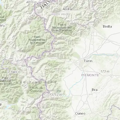 Map showing location of Sant'Antonino di Susa (45.107630, 7.273330)