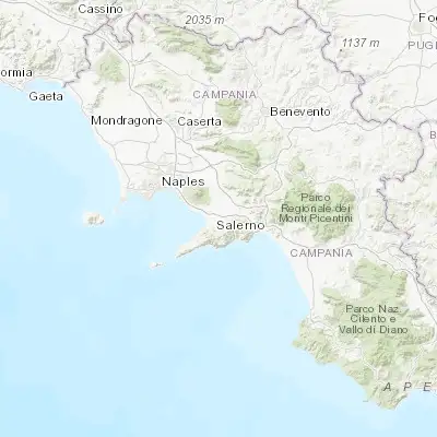 Map showing location of Sant'Antonio Abate (40.721520, 14.540210)