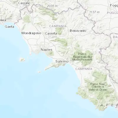 Map showing location of Sant'Egidio del Monte Albino (40.738710, 14.594540)