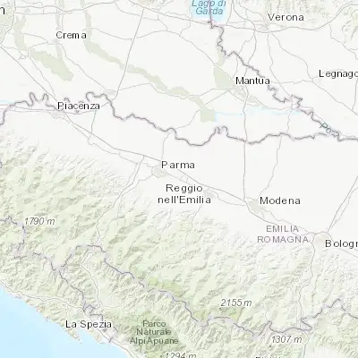 Map showing location of Sant'Ilario d'Enza (44.758900, 10.447370)