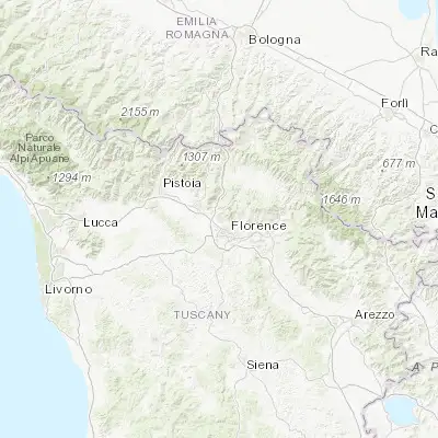 Map showing location of Sesto Fiorentino (43.831930, 11.199240)