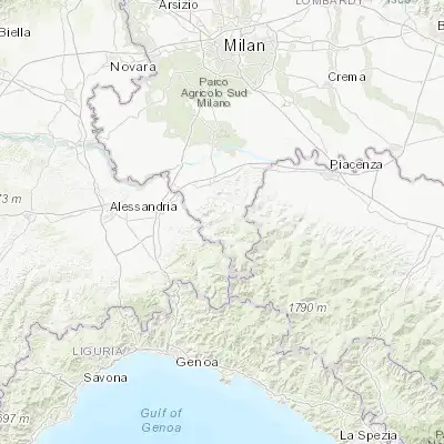 Map showing location of Solaro (44.879900, 9.173150)