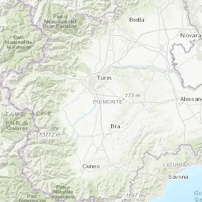 Map showing location of Villastellone (44.922010, 7.743600)