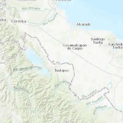 Map showing location of Otatitlán (18.177060, -96.033500)