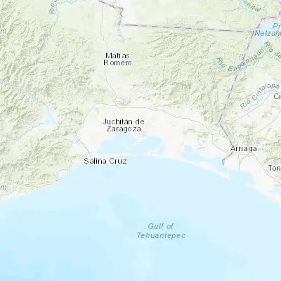 Map showing location of San Dionisio del Mar (16.323710, -94.758300)