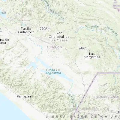 Map showing location of Soyatitán (16.294270, -92.424020)